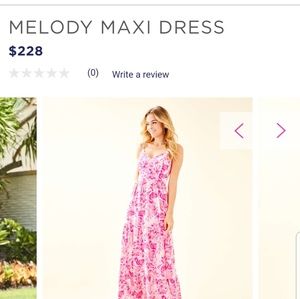 NWOT Lilly Pulitzer Melody Maxi